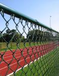 4 Ft 4.8mm Galvanized Chain Link Fence 55x55mm Aperture