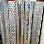 Hot Sale Transparent Film Lamination Stretch Printing Rainbow Holographic Solar