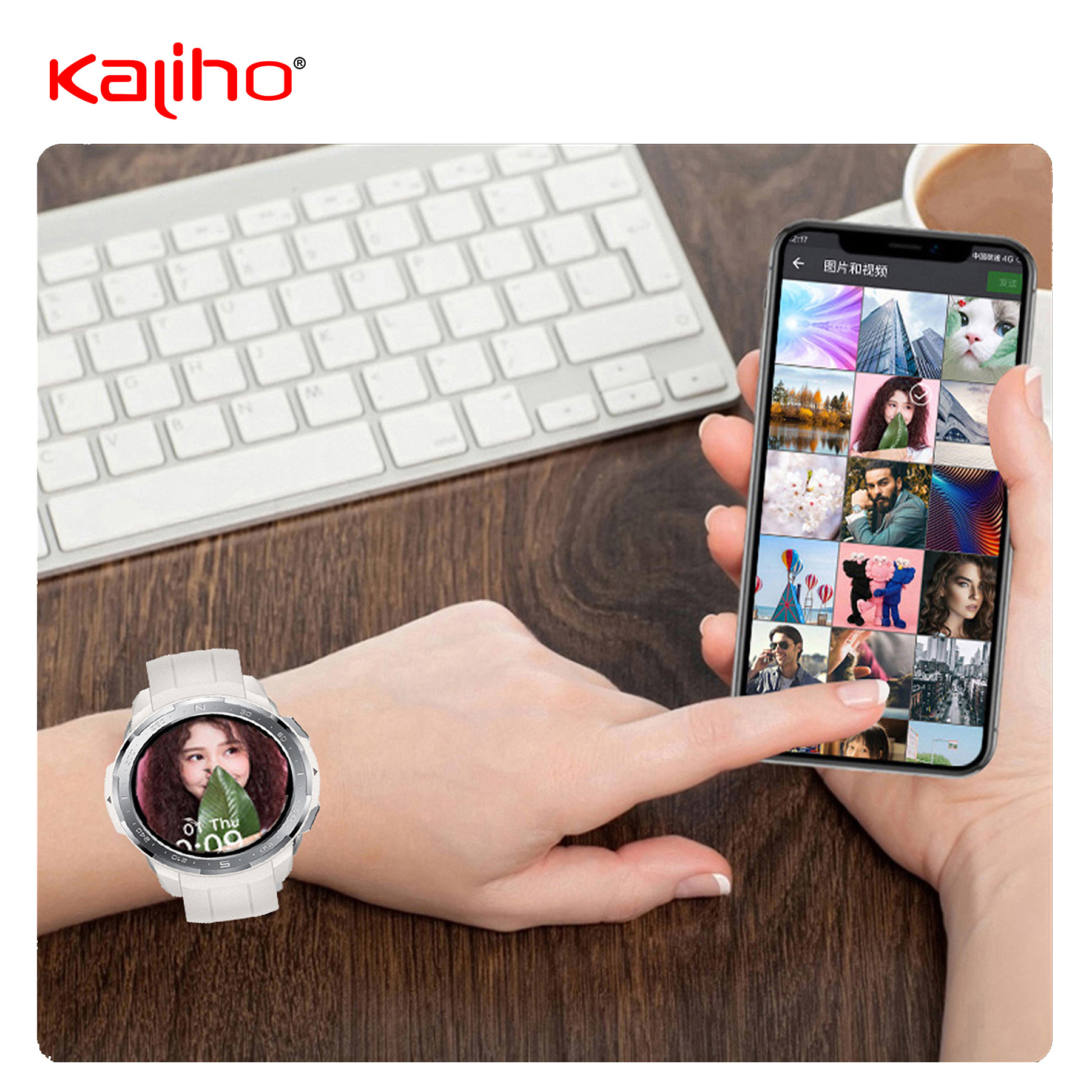 1.39inch 390*390 Pixel Blood Pressure Smartwatch Sports Tracker Watch