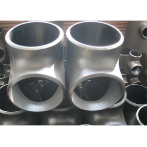 China 1D ANSI B16.9 Stainless Steel Pipe Fittings Flanged Tee wholesale