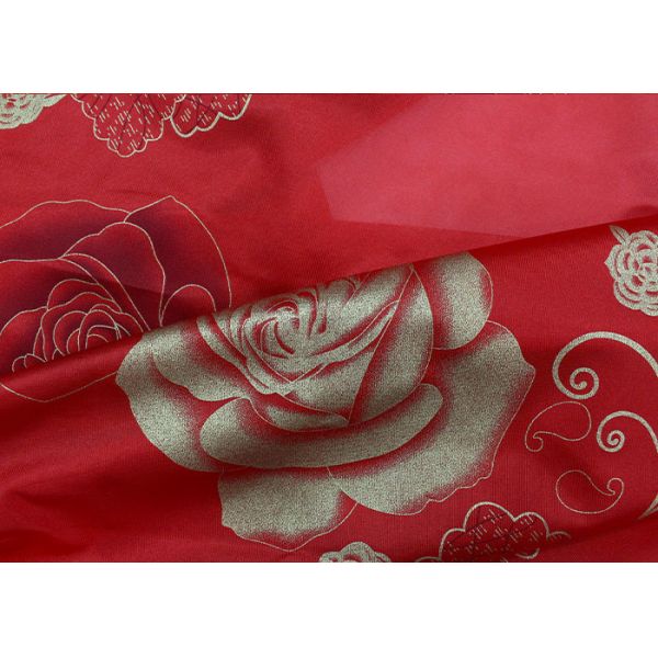 Factory Cheap High Quality Customized Printed 100% Polyester TRICOT Mattress Fabric