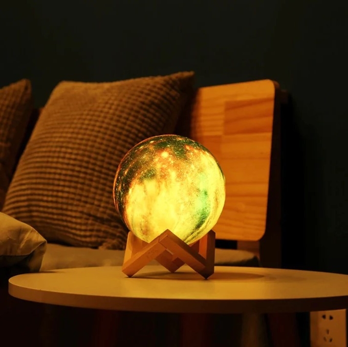 110 Luminous Moonlight Night Light RGB LED For Indoor Bedroom