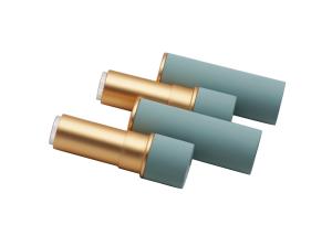 China 3.5g Light Green Lipstick Tube Cosmetic Aluminum Container wholesale