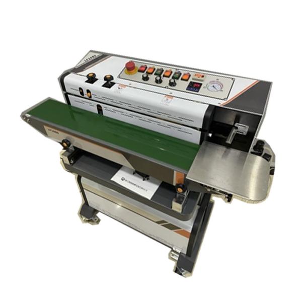Stainless Steel Horizontal Nitrogen Flushing Continuous Bag Sealing Machine, Bag
