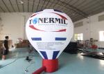 Roof Advertising Giant Model Hot Air Balloon Shape Inflatable Ground Balloons
