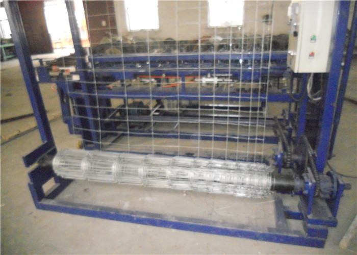 BG-88 Blue Color Size 3.4*3.2*2.4 M Cattle Fence Grassland Equipment Field Fencing Machine/Goat Fence Machine