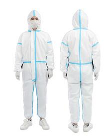 China Anti Static Disposable Protective Suit Medical Protective Clothing Breathable wholesale