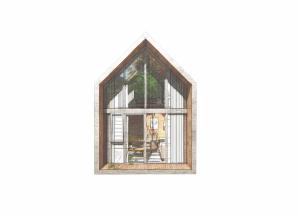 China Eco Friendly Prefab Loft Homes Dark Gray Light Wood Luxury Modern Modular Homes wholesale