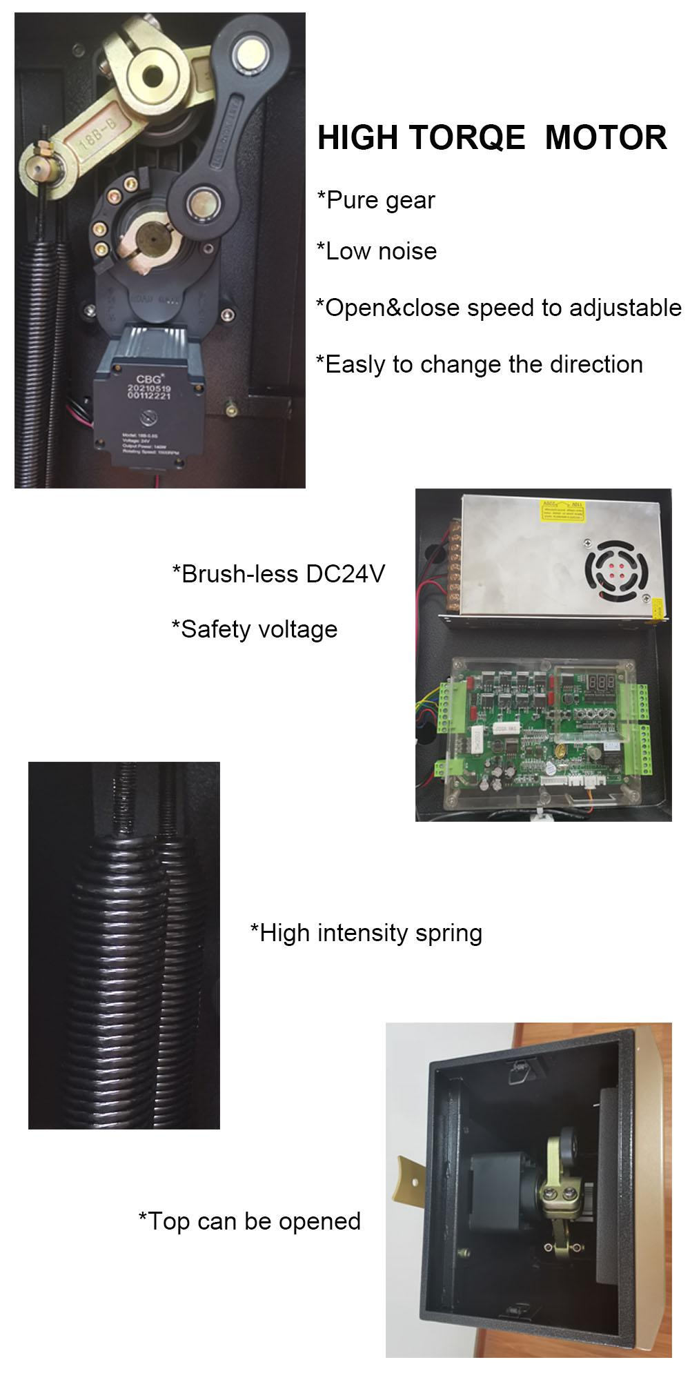140W Motor Power 18B Intelligent Boom Barrier Turnstiles for Parking Gate Efficiency