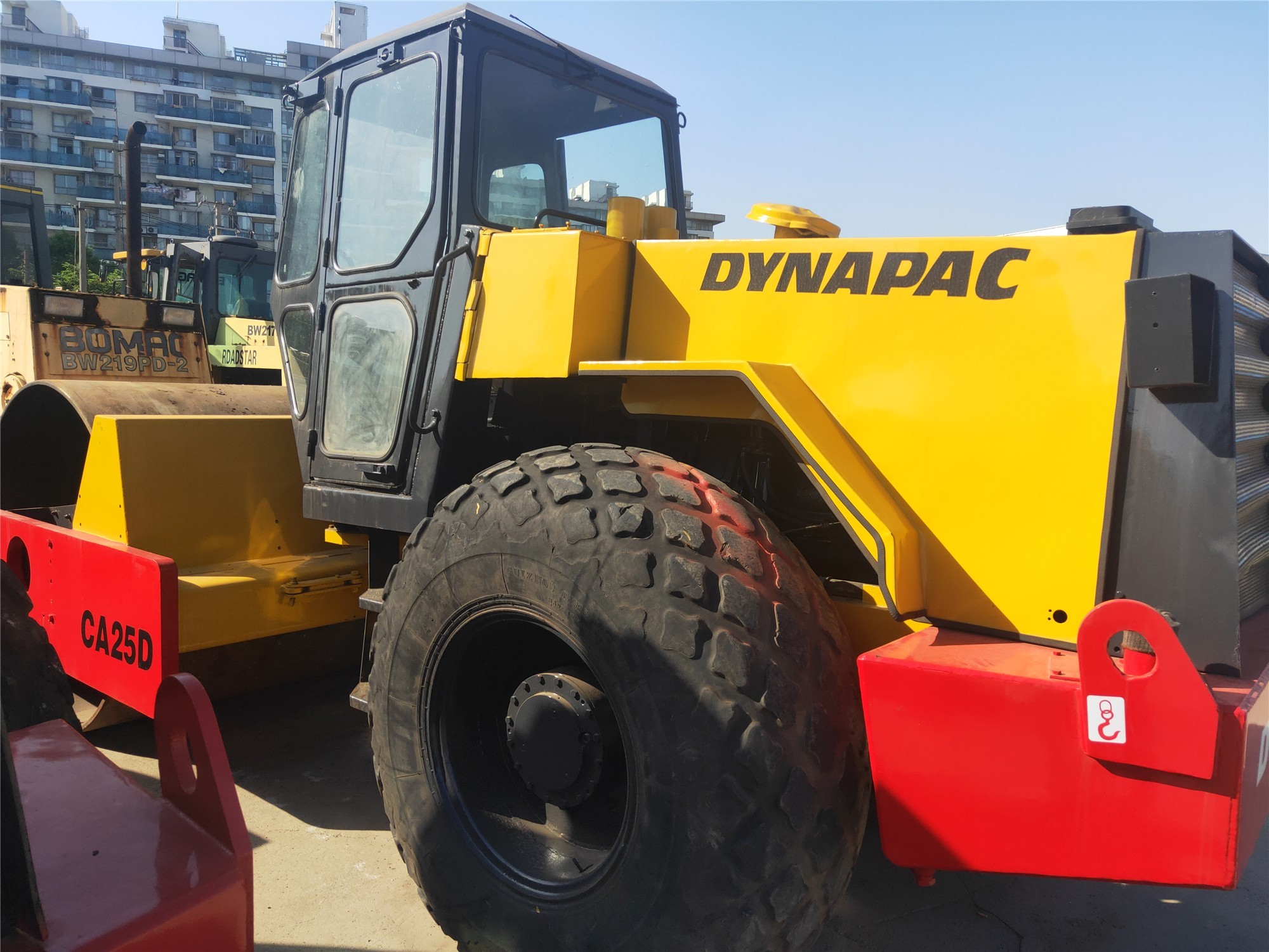 Dynapac CA25D Used Road Roller Construction Machinery 16000kg