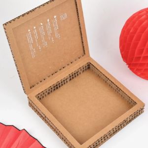 China Custom Logo Eco-Friendly Honeycomb Gift Box Kraft Packaging wholesale