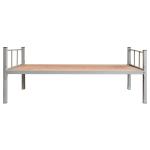 Fashion High End Metal Single Bed Portable Durable Single Adult Design
