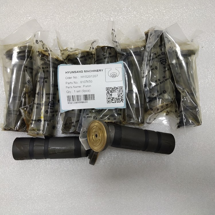 Hitachi ZAX330-3 Excavator Piston 8107650 For ZX270-3 ZX280LC-3 ZX290L-5G ZX350H-3G
