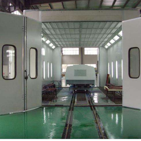 15m Truck Painting Room 2024 CE Approved Bus Spray Booth with Air Speed m/s of 0.2-0.3