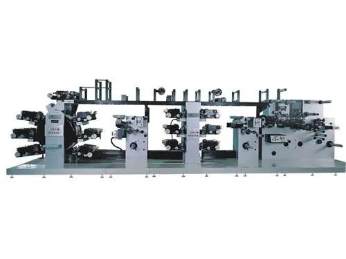 150m/Min 4 Color Flexo Printing Machine (Economic Central Drum Type),1500-3500p/h Printing speed