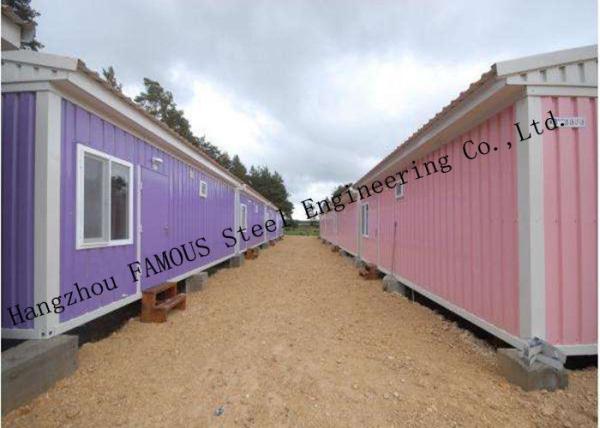 Modified Shipping Container House Prefab Mobile Homes With Insulation Panels