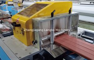 China Embossed WPC Outdoor Profile Extrusion Line 400KG/H 75KW wholesale