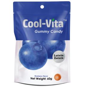 China Natural Lutein Esters Adult Gummy Candy Gelatin / Pectin Material Gluten Free wholesale