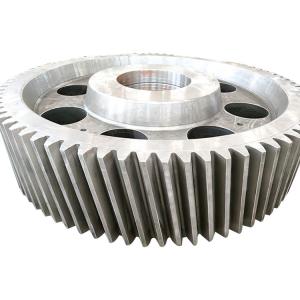 China Drive Steel Helical 1000mm Forging Large Ring Helical Gear Rim wholesale