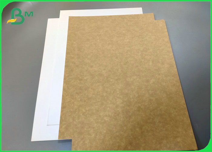 Food Grade 250gsm 300gsm White Top Kraft Back Paper Printable Food Packaging