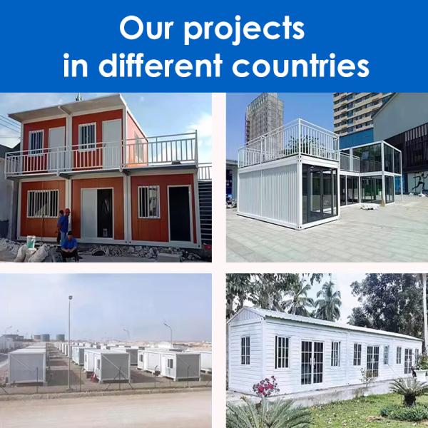 Modular House Refugee Camp Temporary Office Container Home Prefabricated Mobile Home