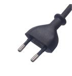 EU Power Cord 2.5A 250V 90 Degrees Hair Straightener Swivel Cable