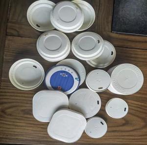 China Energy Saving Glossy Coated Paper Lid Forming Machine AC380V wholesale