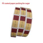 Flexographic Printing Sugar Tube Sweetener Sachet Packing in Paper PE Coated