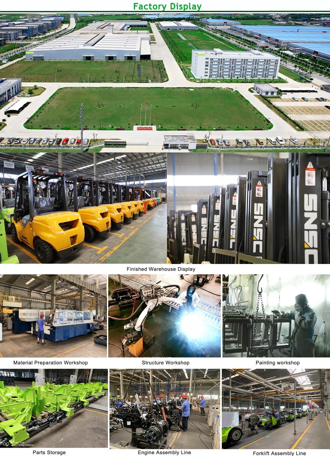 Gas Electric Automatic Transmission 1.5ton 2ton 3ton LPG Gasoline Diesel Japan Engine Forklift