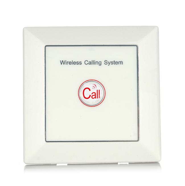 Cheap easy operation hospital clinic patient and nurse call bell wireless pager system with display receiver