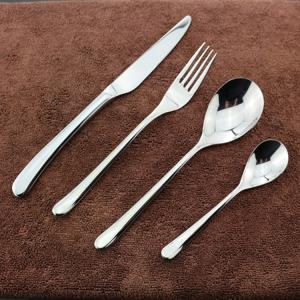 China Exquisite stainless steel spoon/knife/fork/cutlery set/flatware wholesale
