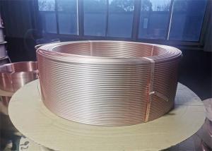 China CU DHP Inner Grooved Copper Tube , semi hard Grooved Sprinkler Pipe wholesale