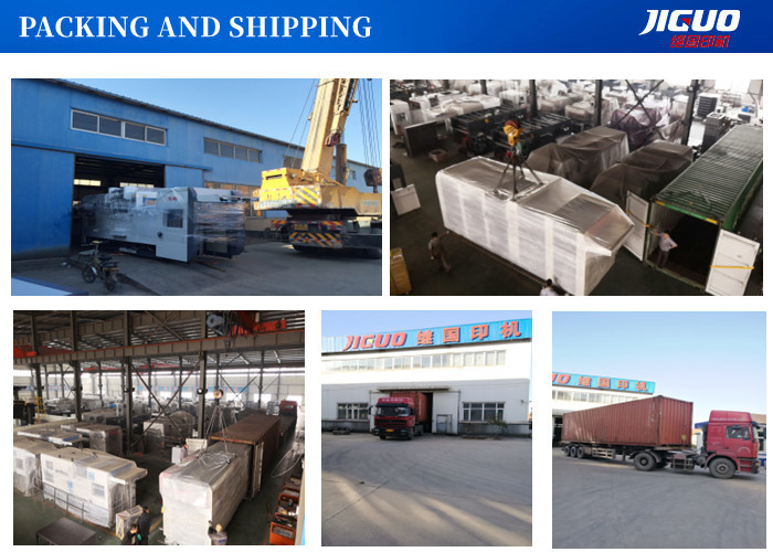 7500s/H Creasing And Die Cutting Machine Stripping Craft Paper Boxes
