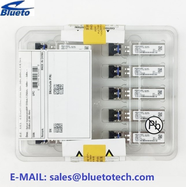 Huawei SFP - GE - LX - SM1310 Optical Transceiver ESFP GE Single Mode 1.25G 1310nm 10km LC 02315200