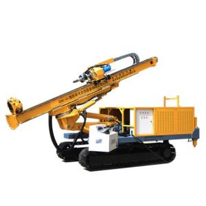 China Diamond Bit 200m 7500kg Hydraulic Crawler Drilling Machine wholesale