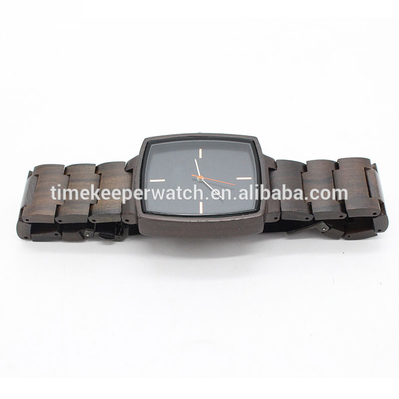 2017 new fashion men wood watch factory wholesale wrist watches oem