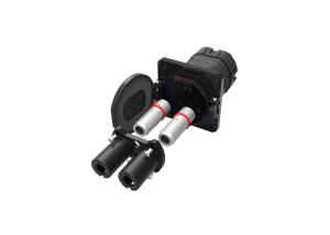 China Water Resistant DC Charger Connector , 200A DC Charging Socket wholesale