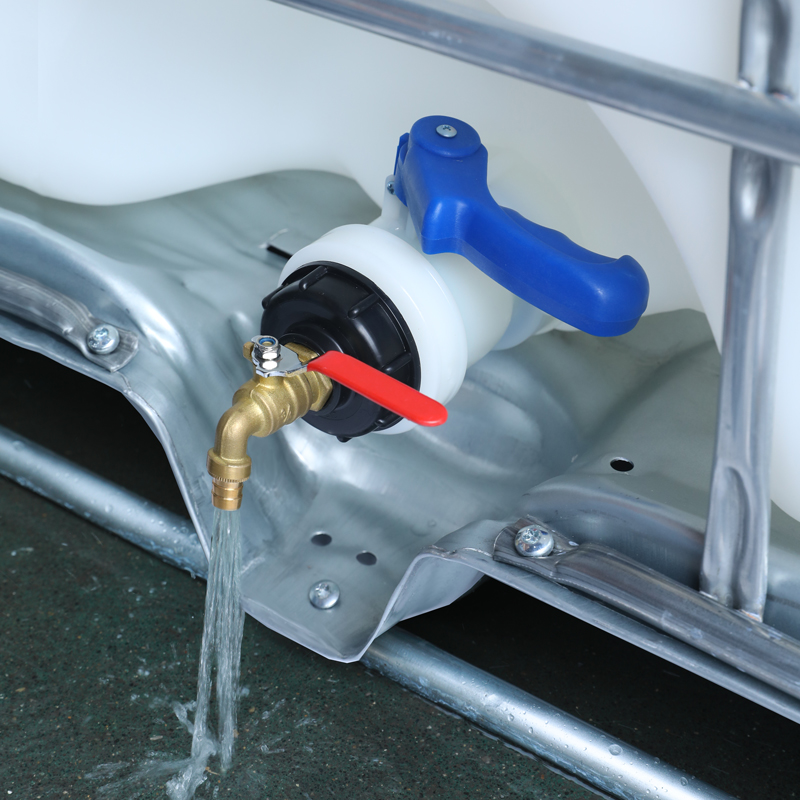S60x6 Thread To 3/4" 1/2" 1" Reducing Adapter Connector for IBC Tank Irrigation Needs
