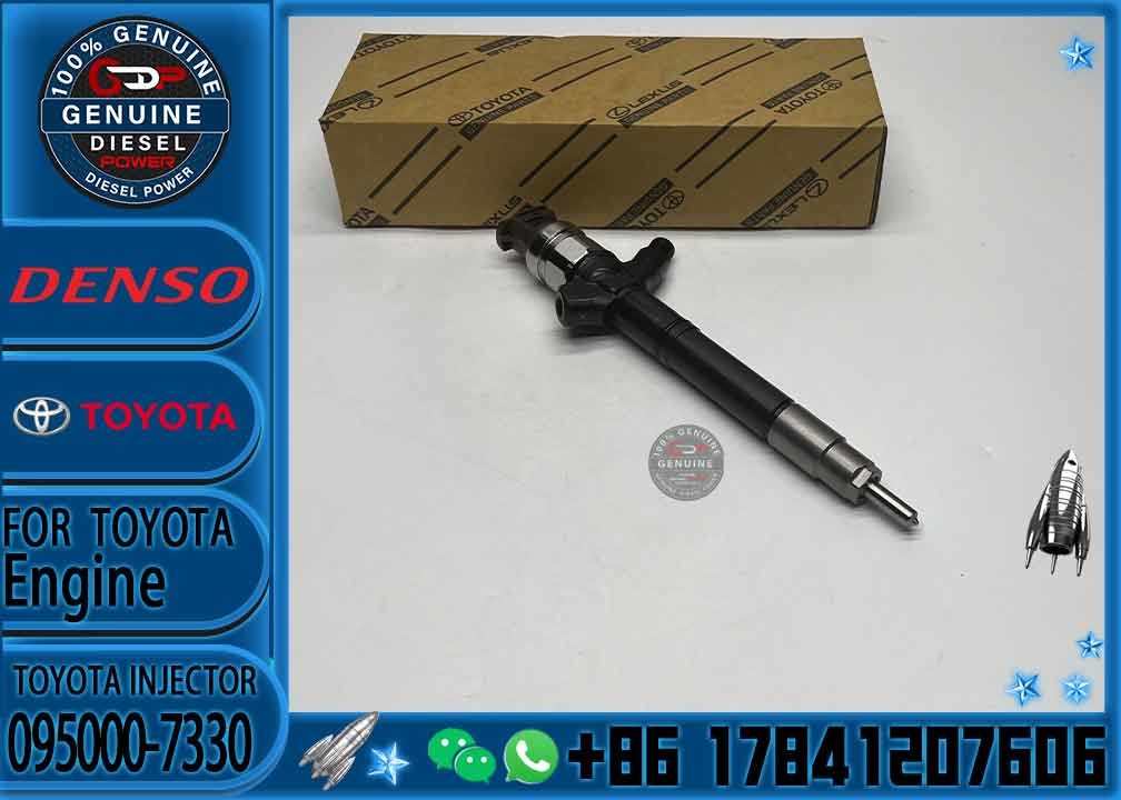 Diesel Fuel Engine Injector 095000-7320 23670-0R130 095000-7330 23670-09230 Avensis 2AD-FTV Truck Engine Parts