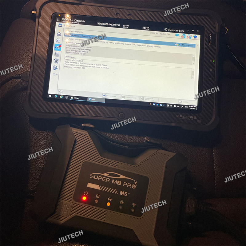 Ready to use laptop+DoIP VCI SUPER MB PRO M6 WiFi Professional Dealer Diagnostic Tool for BENZ Cars Trucks Full Fun