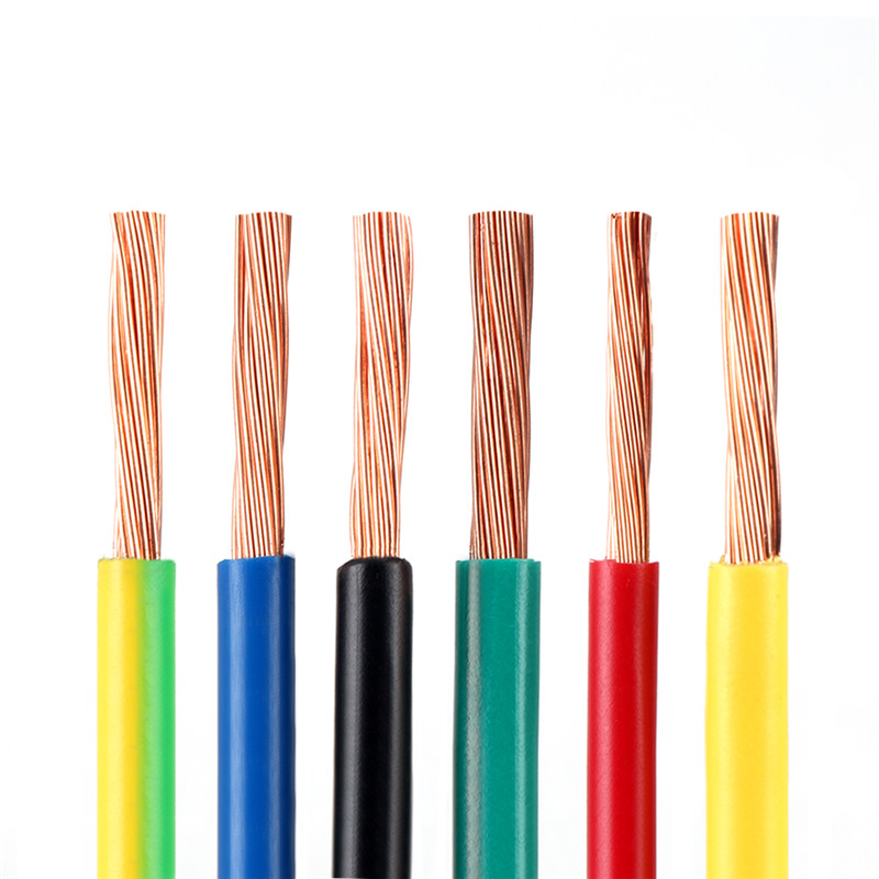 1.5mm 2.5mm 4mm 6mm Stranded Copper Conductor PVC Insulated Wire for Electrical Needs