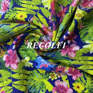 China 180gsm Activewear Made From Recycled Plastic Digital Printing Swim Towlling wholesale