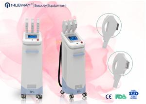 China Three handles IPL Laser Skin Rejuvenation Hair Removal Machine for Beauty Clinic wholesale