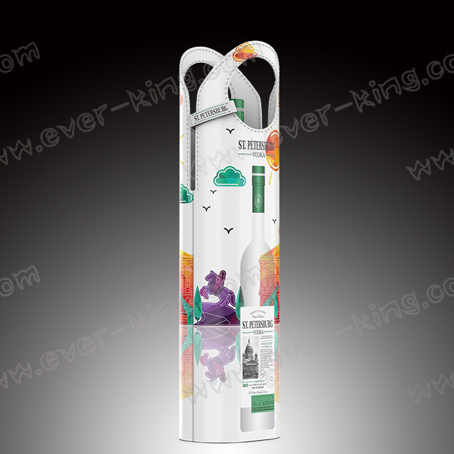 Extra Premium Flint Silk Spirits Liquor Vodka Glass Bottle