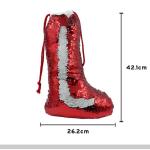 OEM Sequin Sublimation Christmas Stocking Blanks Sublimation Christmas