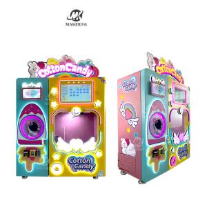 China Professional Sweet Cotton Candy Sugar Robot Candy Floss Vending Automatic Machine for Commercial Dispenser Vending wholesale