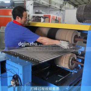 China Aluminum Round Tube Polishing Machine Stable Perfomance With Dust Cover wholesale