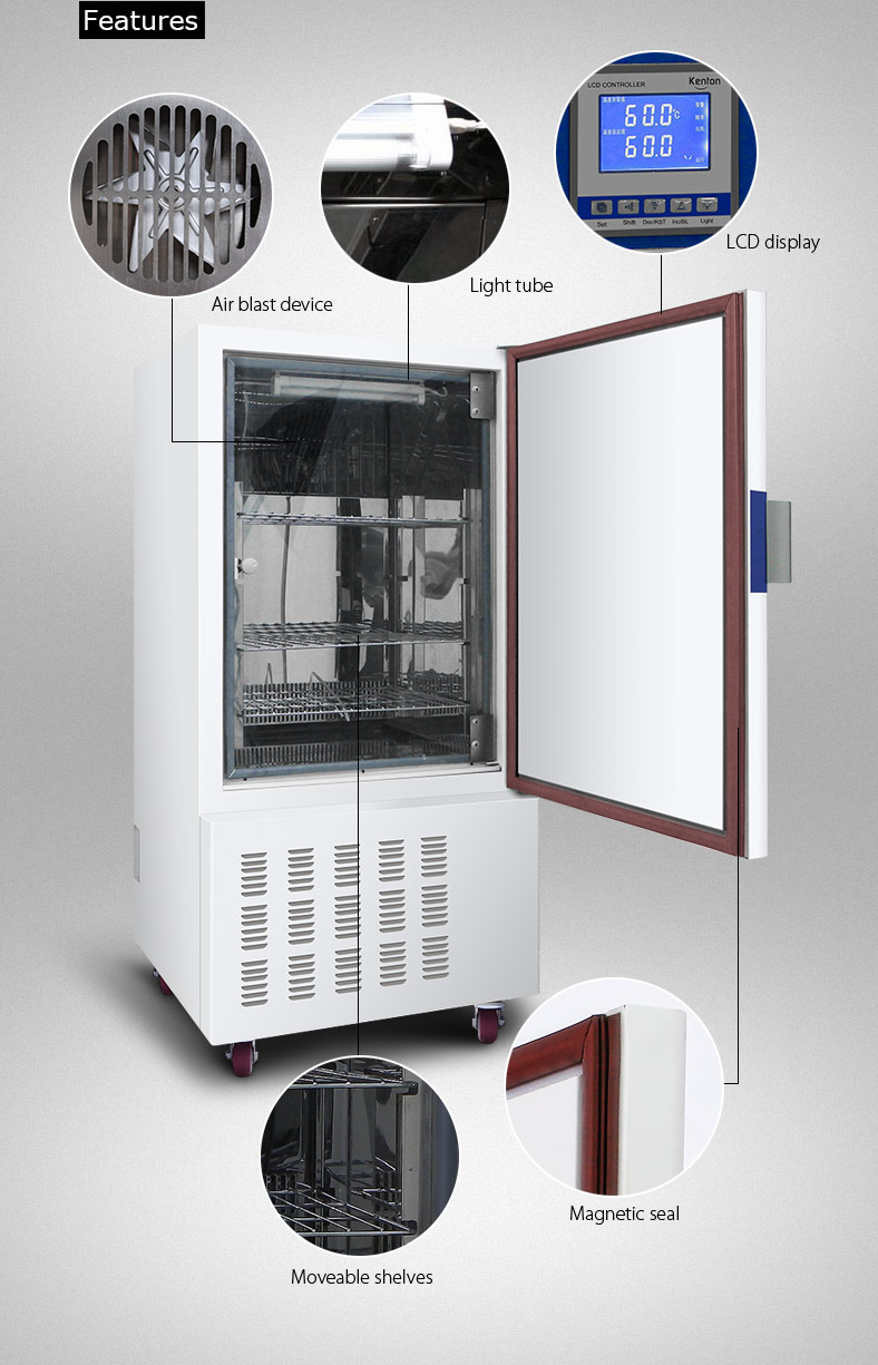 Biological Heating And Cooling Incubator UV Light Lamp Laboratory Bod Incubator