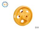 50Mn Steel Excavator Idler Wheel Bulldozer Front Idler Assembly