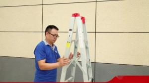 China Anti Corrosion 150kg 11 Step Aluminium Ladder wholesale